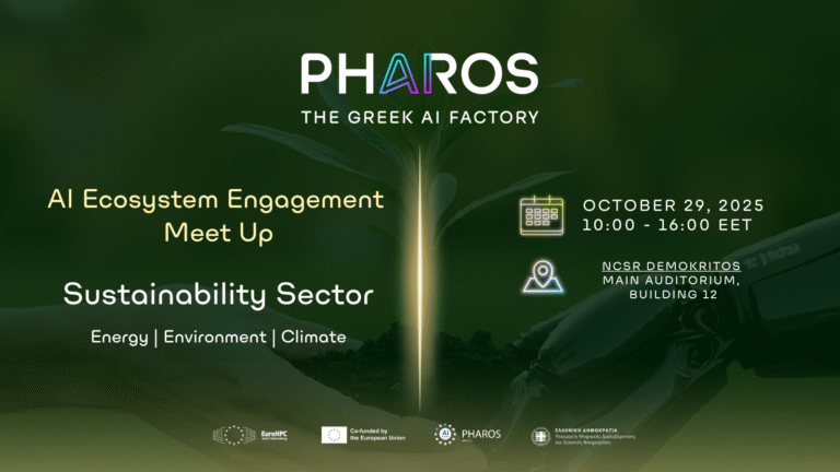 PHAROS Meet Up: Sustainability